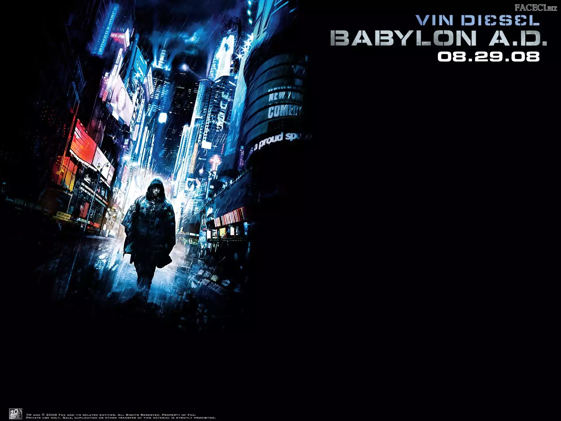 deszcz, Babylon Ad, Vin Diesel